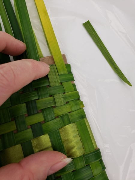 Creating a neat and secure edge Creating a neat and secure edge