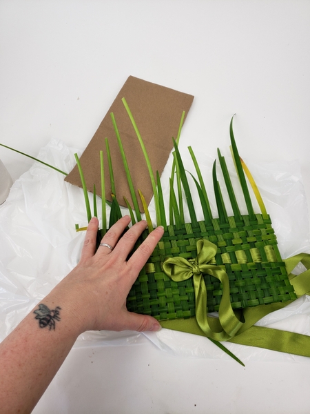 Leaving you with a woven purse Leaving you with a woven purse