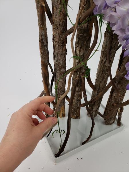 As a final touch I added a few stems of jasmine. As a final touch I added a few stems of jasmine.