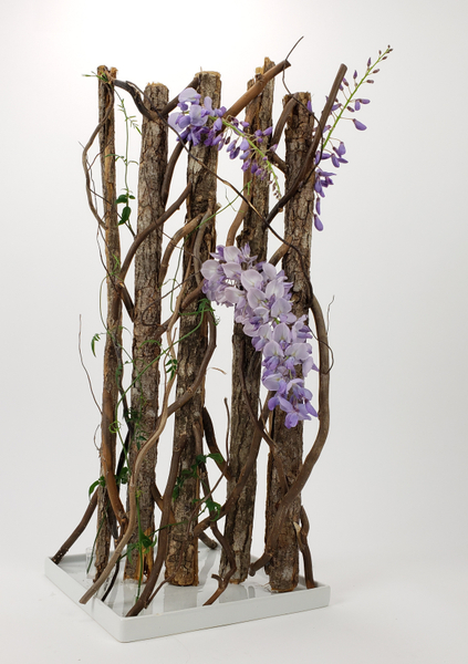 Forever… incomplete floral design by Christine de Beer