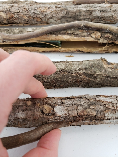 Making it look like a side branch Making it look like a side branch