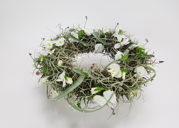 Floral art design by Christine de Beer lei way