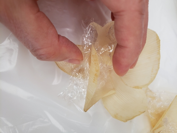 And replace the plastic And replace the plastic