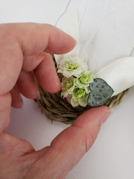 Every so often add in a rosary vine heart Every so often add in a rosary vine heart