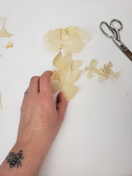 I am making three orchids for my design I am making three orchids for my design