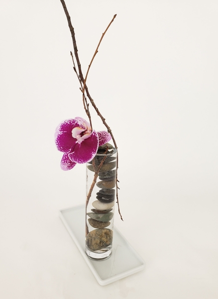 Give fresh flowers water to keep them hydrated Give fresh flowers water to keep them hydrated