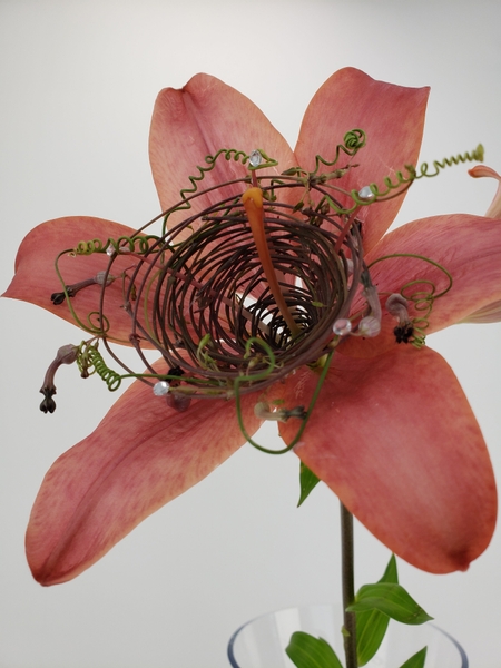Delicate weaving tutorials for flower arrangers Delicate weaving tutorials for flower arrangers