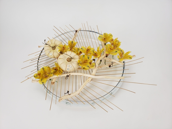 Stick it out… the creative spirit version floral design by Christine de Beer Stick it out… the creative spirit version floral design by Christine de Beer